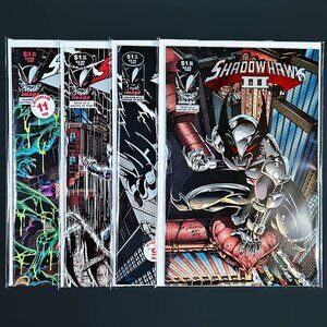 Shadowhawk 1-4 - Vol. 3 🔑 issue (1993-94)